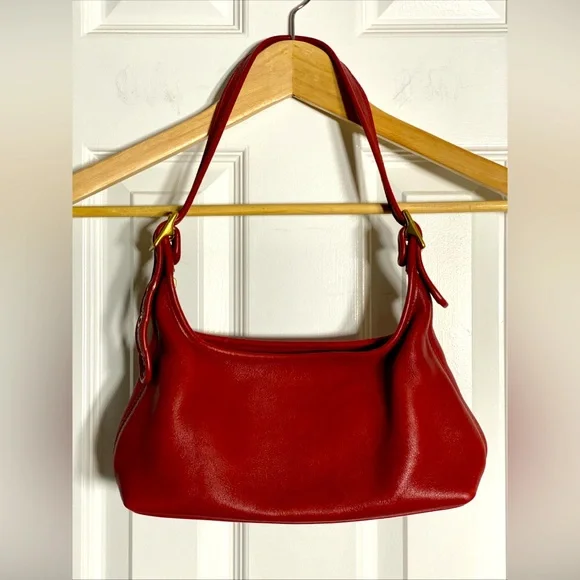 良品　コーチ　vintage coach old hobo red 9059 良品 コーチ vintage coach old hobo red 9059 - メルカリ